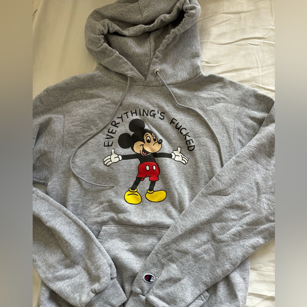 Authentic Pizza Slime Everything is F$cked Hoodie